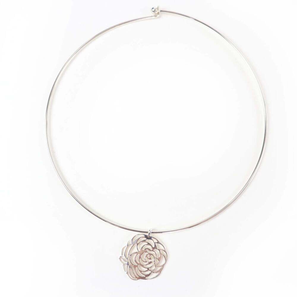 CHANEL Authentic Silver Necklace - Picture 1 of 7